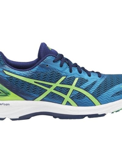 Fitness Mania - Asics Gel DS Trainer 22 - Mens Running Shoes - Indigo Blue/Green Gecko/Thunder Blue