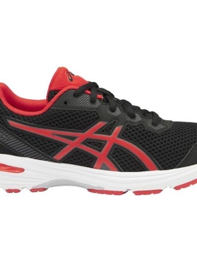 Fitness Mania - Asics Gel GT-1000 5 GS - Kids Boys Running Shoes - Black/Vermillion/Carbon