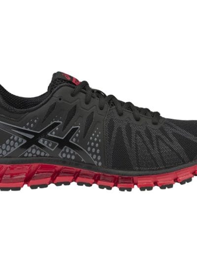 Fitness Mania - Asics Gel Quantum 180TR - Mens Training Shoes - Black/Onyx/Vermilion