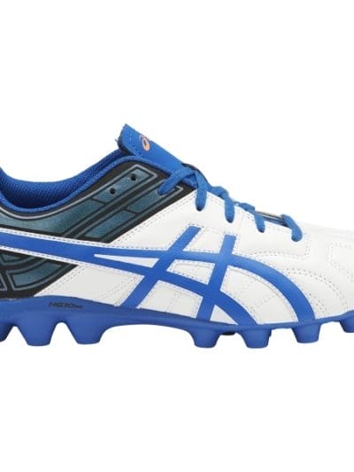 Fitness Mania - Asics Lethal Tigreor 10 IT GS - Kids Boys Football Boots - White/Imperial/Prism Purple