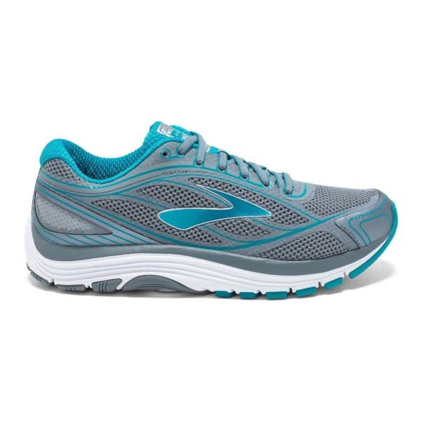Fitness Mania - Brooks Dyad 9 - Womens Running Shoes - Grey/Capri Breeze/Silver