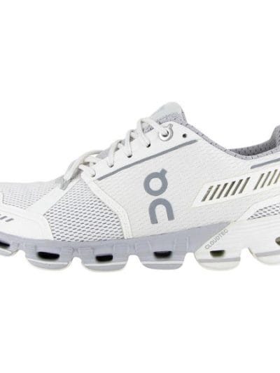 Fitness Mania - On CloudFlyer 2017 - Womens Everyday Running Shoes - White/Crystal