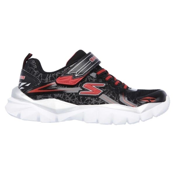 Fitness Mania - Skechers Electronz Blazar - Kids Boys Running Shoes - Black/Red