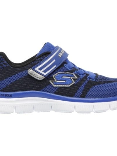 Fitness Mania - Skechers Flex Advantage Mastermind - Kids Boys Running Shoes - Royal Blue/Black