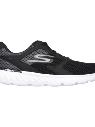 Fitness Mania - Skechers Go Run 400 - Mens Running Shoes - Black/White
