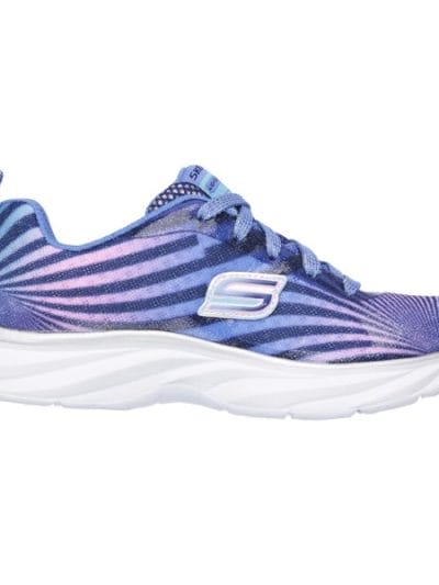 Fitness Mania - Skechers Pepsters Colorbeam - Kids Girls Running Shoes - Navy/Pink