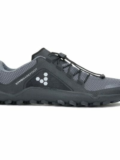 Fitness Mania - Vivobarefoot Primus Trail FG Mens Trail Running Shoes - Black/Charcoal