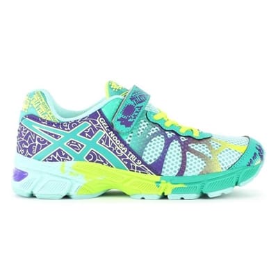 Fitness Mania - ASICS Kids Gel-Noosa Tri 9 PS Ice Blue/Emerald/Purple