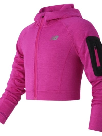 Fitness Mania - New Balance 2975 Girl's Junior Girls Fav Crop Hoodie - JRJ2975AZH