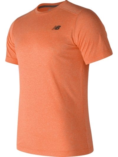 Fitness Mania - New Balance 53091 Men's SS Heather Tech Tee - MT53091AOH