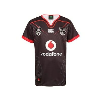 Fitness Mania - New Zealand Warriors Home Jersey Kids 2017