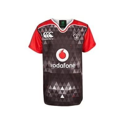 Fitness Mania - New Zealand Warriors Training Jersey Kids 2017