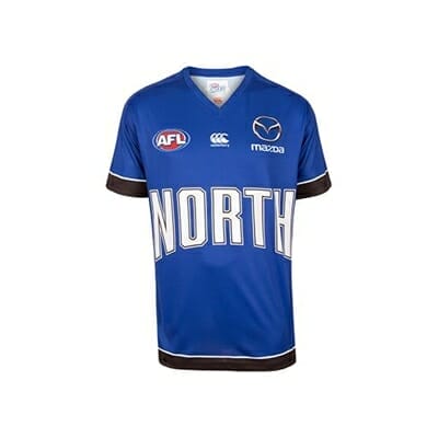 Fitness Mania - North Melbourne Kangaroos Warm Up Top 2017