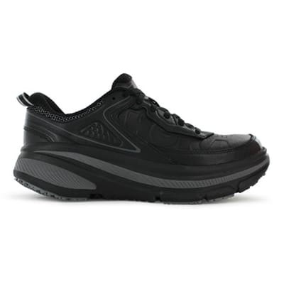 Fitness Mania - HOKA ONE ONE Mens Bondi Leather Black