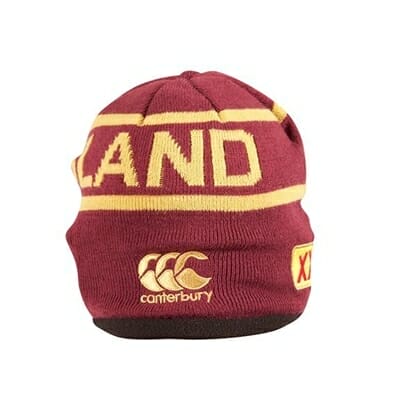 Fitness Mania - QLD State Of Origin Fleece Lined Beanie 2017