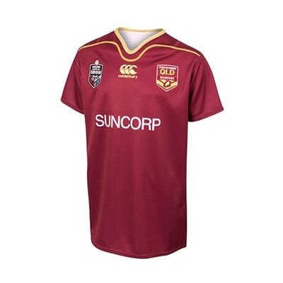 Fitness Mania - QLD State Of Origin Home Jersey 2017 Kids