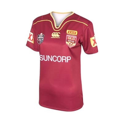 Fitness Mania - QLD State Of Origin Home Jersey 2017 Womens