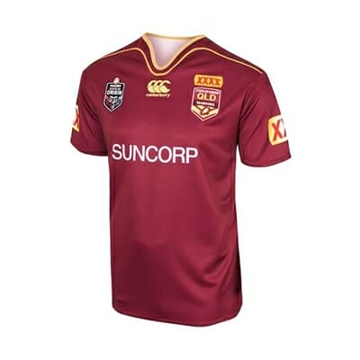 Fitness Mania - QLD State Of Origin Home Jersey 2017