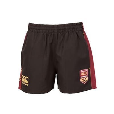 Fitness Mania - QLD State Of Origin Perforated Short 2017 Kids