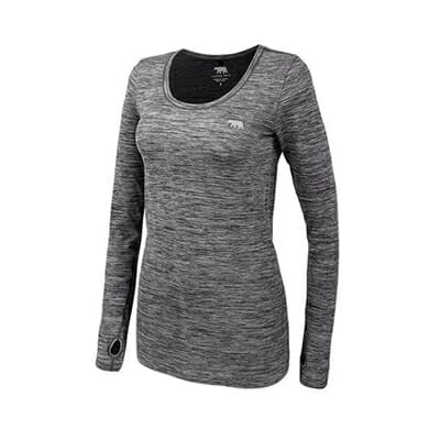 Fitness Mania - Running Bare Forever Keep Me Dry LS Tee