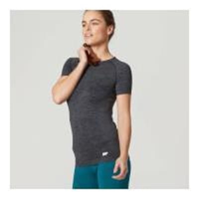 Fitness Mania - Myprotein Women's Seamless Short Sleeve T - Shirt - Black