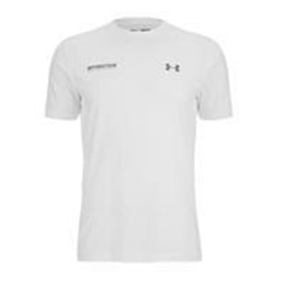 Fitness Mania - Under Armour Men's Raid Short Sleeve T-Shirt - White - XXL