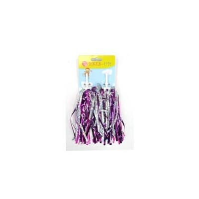 Fitness Mania - Bikes Up Streamers Laser Finish Sequins Silver/Purple