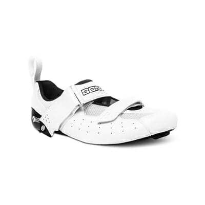 Fitness Mania - Bont Riot Triathlon Microfibre Shoe White/Black