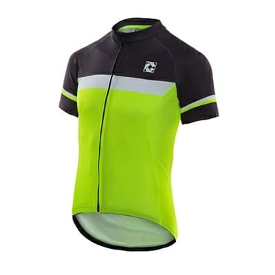 Fitness Mania - Cell Nero Fluo Cycling Jersey (Hi-Viz / Look good. Be seen.)
