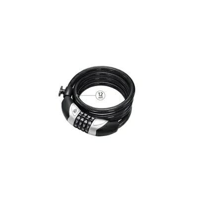 Fitness Mania - Magnum Combo Coil Cable Lock 180cm x 12mm