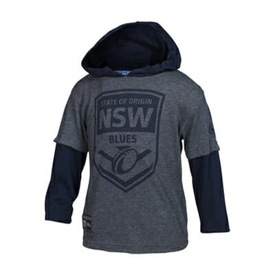 Fitness Mania - NSW State of Origin Long Sleeve Tee 2017 Infants