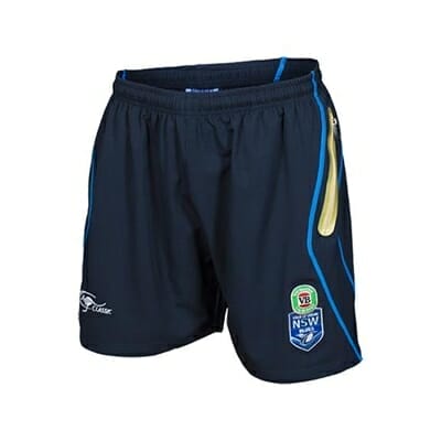 Fitness Mania - NSW State of Origin Replica Training Short 2017