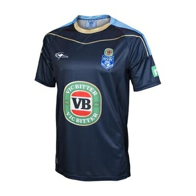 Fitness Mania - NSW State of Origin Replica Training Tee 2017