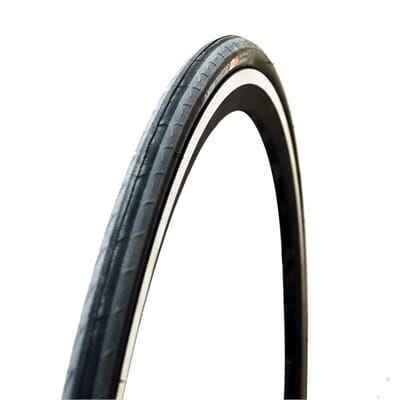Fitness Mania - ONZA Lavin 700x23 Folding Long Distance Road Tyre-Blk/Grey