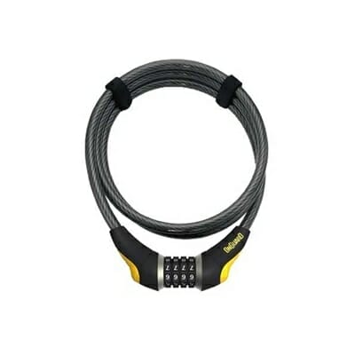 Fitness Mania - OnGuard Akita Flexible Combo Cable Lock 185cm x 10mm