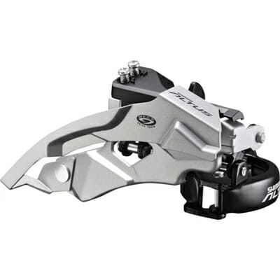 Fitness Mania - Shimano FD-M370 Front Derailleur ALTUS LOW-CLAMP DUAL PULL