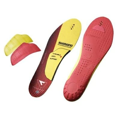 Fitness Mania - Shimano SH-R321 CUSTOM FIT INNER SOLES - with 2 ARCH PADS
