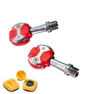 Fitness Mania - Speedplay Zero Stainless Steel Pedals Walkable Cleat Red