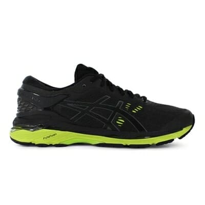 Fitness Mania - ASICS Mens GEL-Kayano 24 Black / Green
