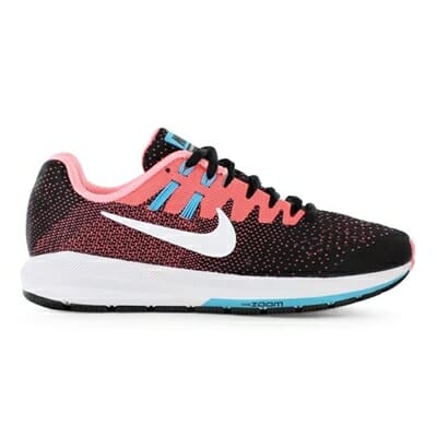 Fitness Mania - NIKE Womens Air Zoom Structure 20 Black / Lava Glow