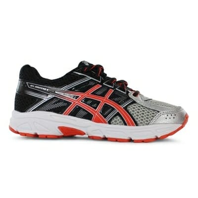 Fitness Mania - ASICS Kids (Boys) GEL-Contend 4 GS Silver / Red