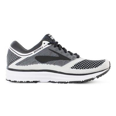 Fitness Mania - BROOKS Mens Revel White / Black