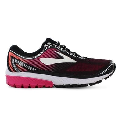 Fitness Mania - BROOKS Womens Ghost 10 (B) Black / Pink