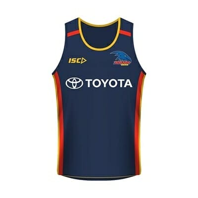 Fitness Mania - Adelaide Crows Training Singlet 2017