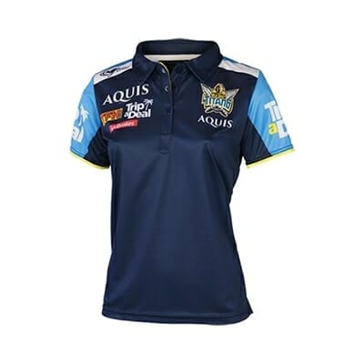 Fitness Mania - Gold Coast Titans Ladies Media Polo 2017