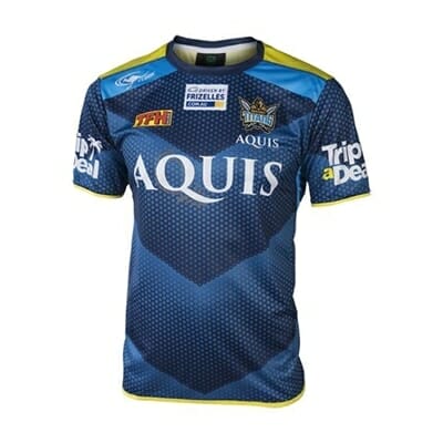 Fitness Mania - Gold Coast Titans Training Tee Navy 2017