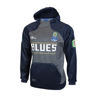 Fitness Mania - NSW State of Origin Performance Hoodie 2017