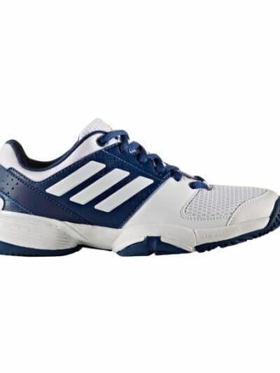 Fitness Mania - Adidas Barricade Club XJ - Kids Tennis Shoes - Mystery Blue/White