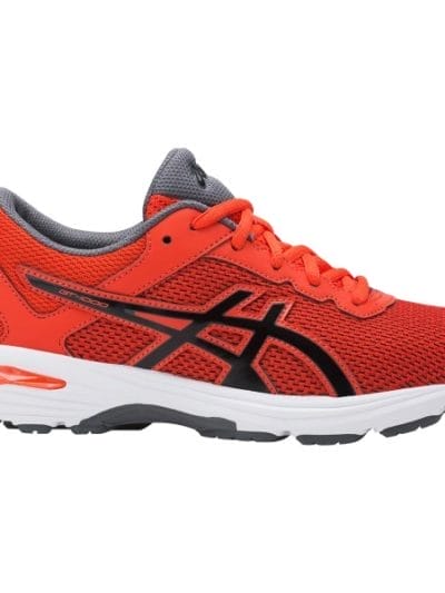 Fitness Mania - Asics Gel GT-1000 6 GS - Kids Boys Running Shoes - Cherry Tomato/Black/Carbon