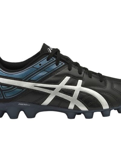 Fitness Mania - Asics Lethal Tigreor 10 IT GS - Kids Boys Football Boots - Black/Silver/Prism Purple